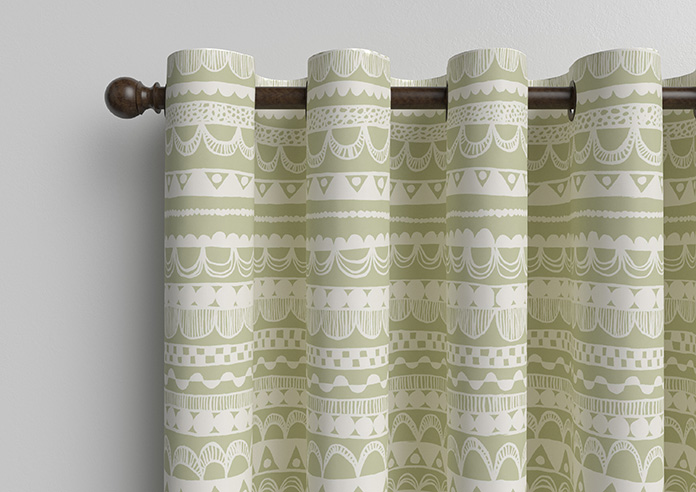 Bohemian, Sage - Made to Measure Curtains - Image 12